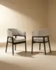 Gray Dining Chair - custom hotel dining chair by HFS