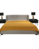 Gray Bed — custom hotel beds, view 3