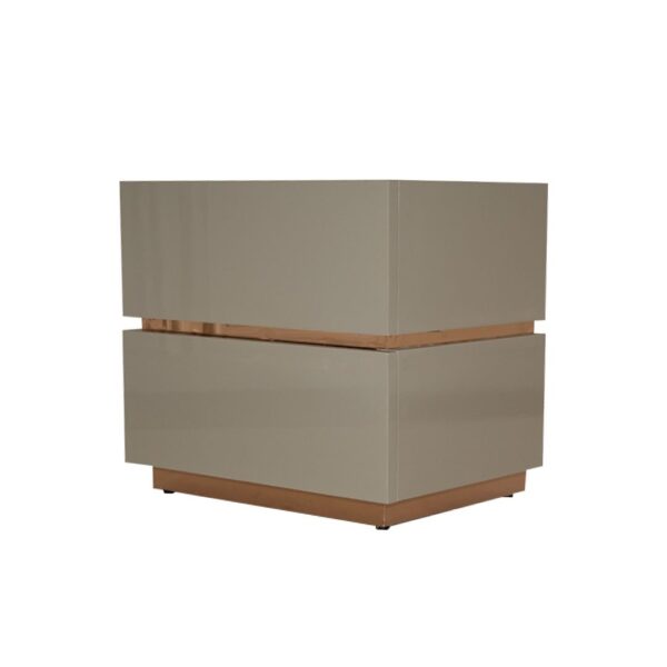 Venetian Bed Side Table — custom hotel bed side table by HFS