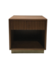 Fluted Bed Side Table — custom hotel bed side table, view 3