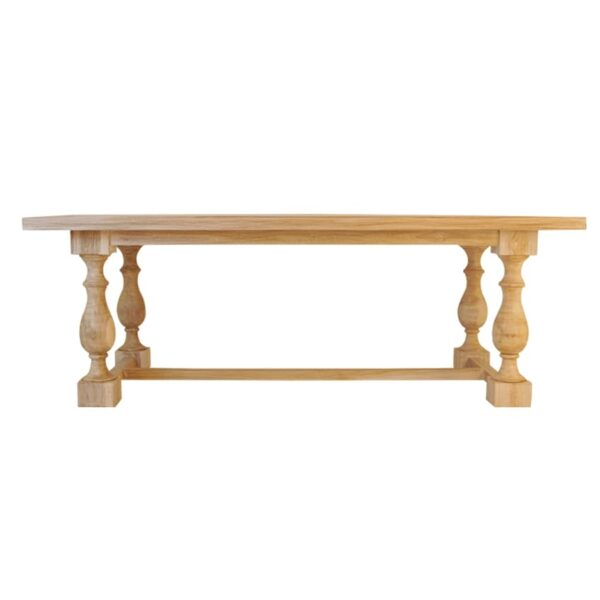 Pillar Dining Table — custom hotel dining table, view 2
