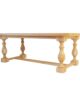 Pillar Dining Table — custom hotel dining table, view 3