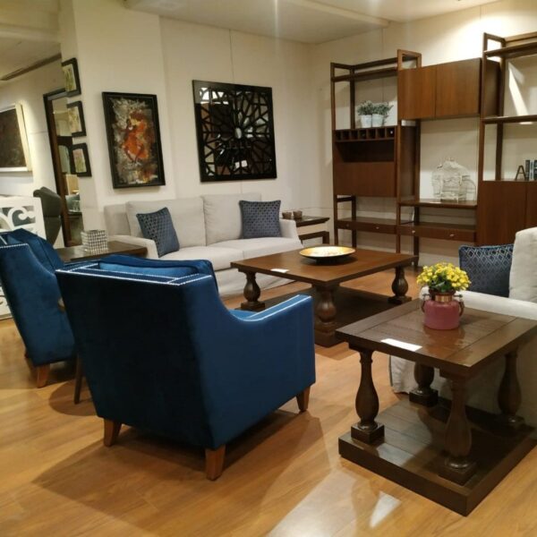 Renata Sofa — custom hotel sofa set, view 2