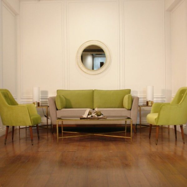 Gray Sofa — custom hotel sofa set, view 2