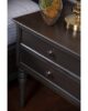 Gray Poster Bed Side Table — custom hotel bed side table, view 2