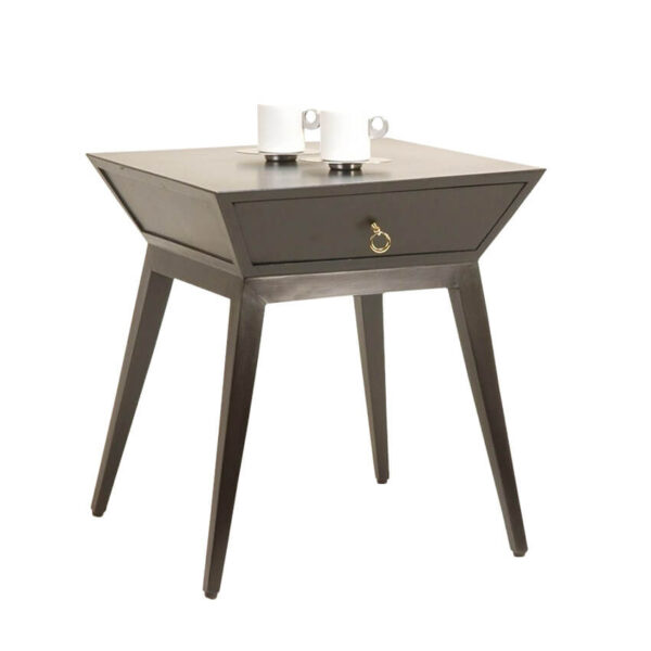 Esspresso Side Table — custom hotel side table by HFS