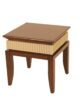Scallop Tray Side Table — custom hotel side table by HFS