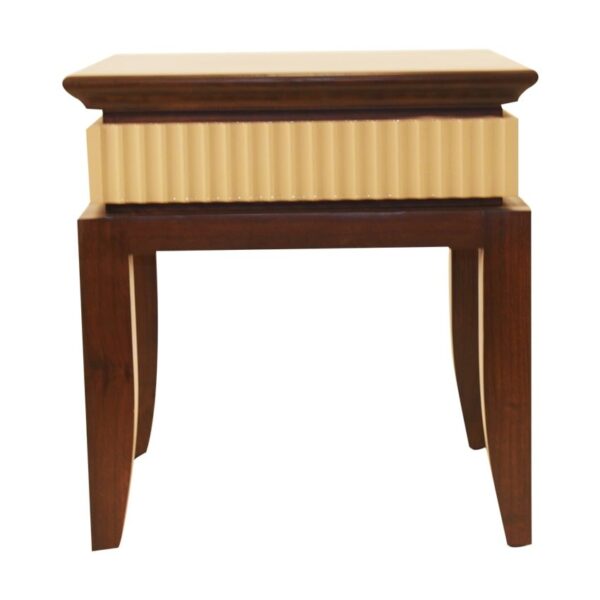 Scallop Tray Side Table — custom hotel side table, view 2