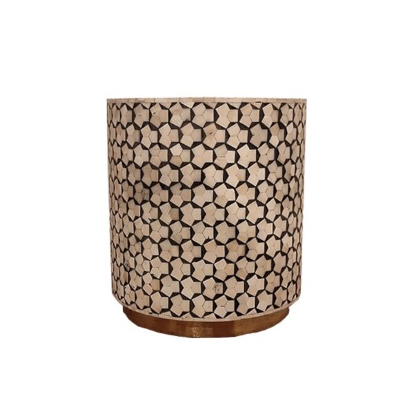 Floret Side table — custom hotel side table by HFS