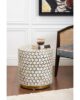 Floret Side table — custom hotel side table, view 4