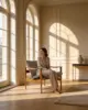 Ace Lounge Chair shown in a hotel interior with a seated guest