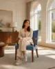 Bbc Dining Chair shown in a hotel interior with a seated guest