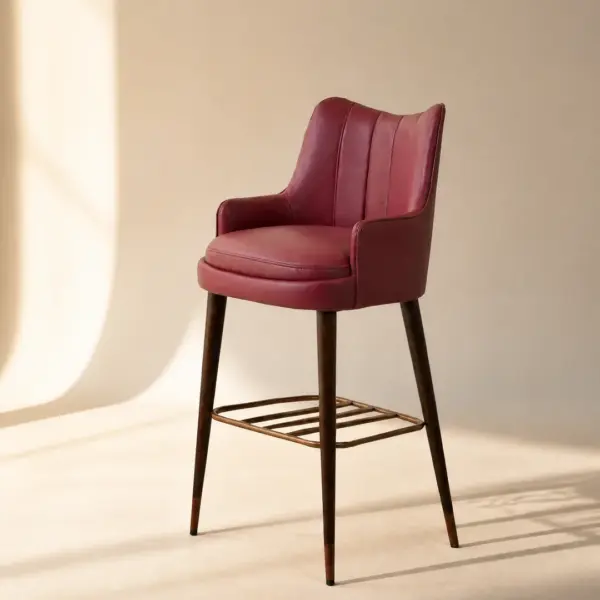 Bennet Bar Stool - custom hotel dining chair by HFS