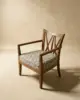 Cross Back Lounge Chair - custom hotel lounge chair by HFS