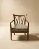 Cross Back Lounge Chair - view 2