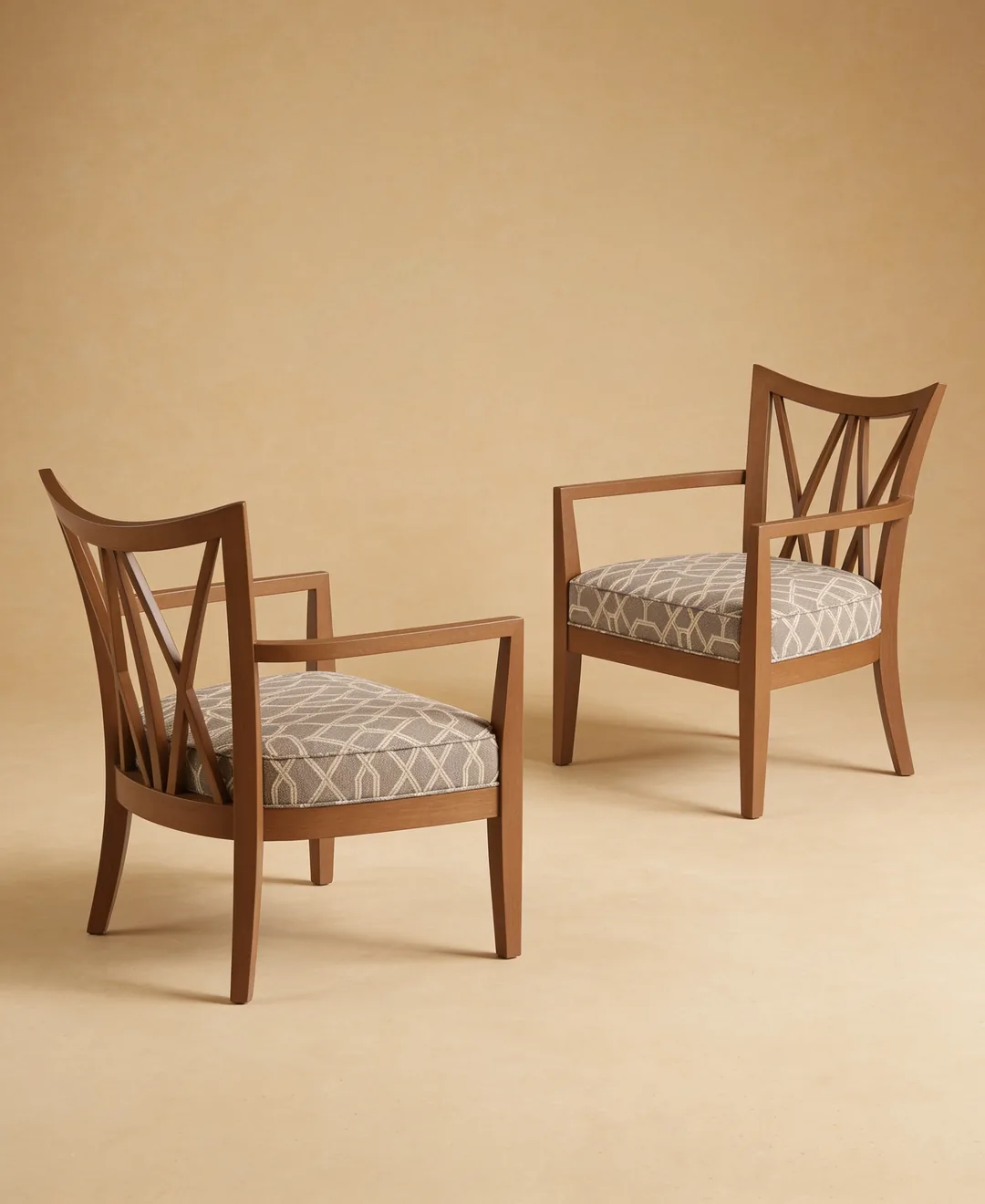 Cross Back Lounge Chair Cross Back Lounge Chair - view 3