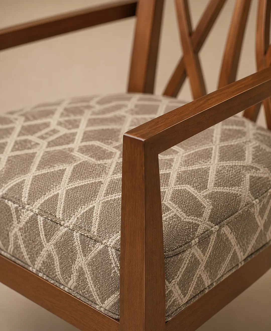 Cross Back Lounge Chair Cross Back Lounge Chair - view 4