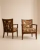 Cross Back Upholstered Lounge Chair - view 4