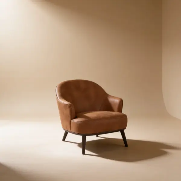 Gray Lounge Chair - custom hotel lounge chair by HFS