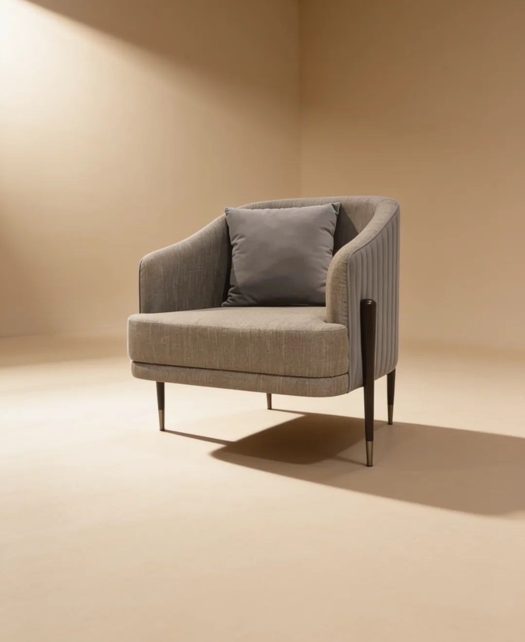 Pleated Tub Lounge Chair Pleated Tub Lounge Chair - custom hotel lounge chair by HFS