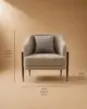 Pleated Tub Lounge Chair - view 2