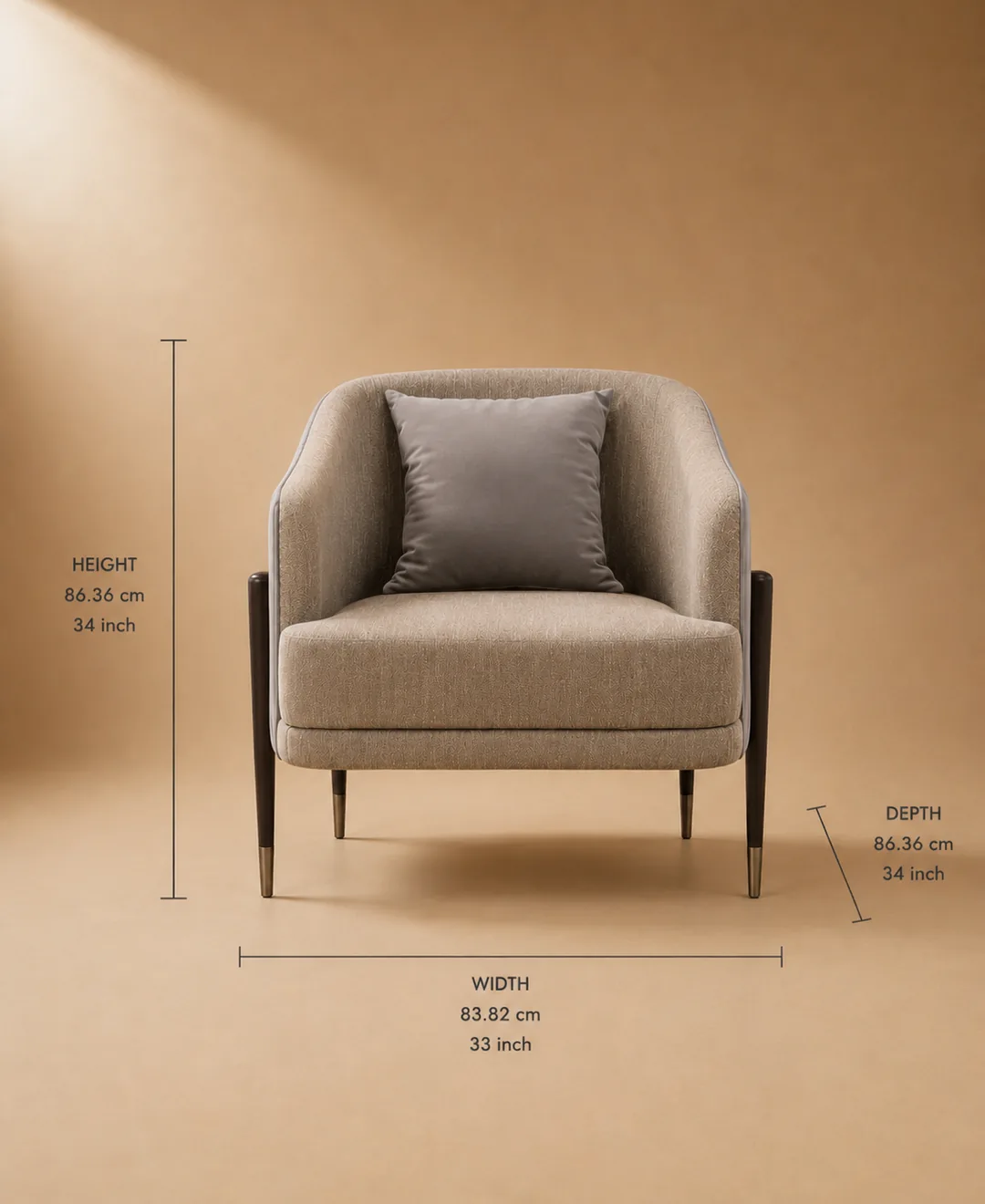 Pleated Tub Lounge Chair Pleated Tub Lounge Chair - view 2