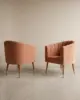 Quilted tub chair - view 3