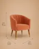 Quilted tub chair - view 5