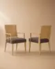 Rattan Back Dining Chair - custom hotel dining chair by HFS