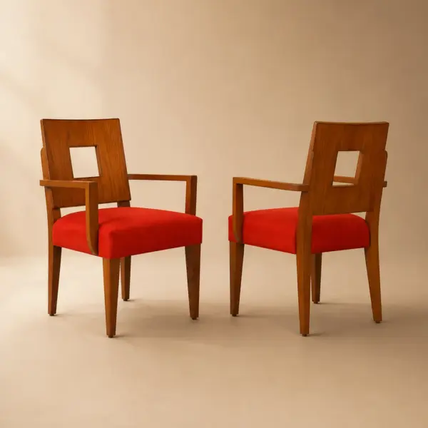 Square Back Dining Chair - custom hotel dining chair by HFS